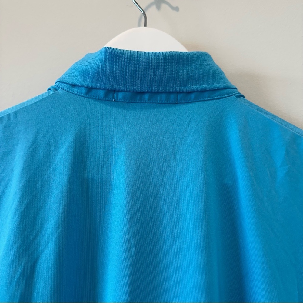 Greyson Golf Polo Short Sleeve Shirt River Club Atlanta Blue Mens Size Medium - Picture 8 of 13